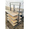 Image 3 : Double sided retail shelf on wheels