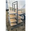 Image 4 : Double sided retail shelf on wheels