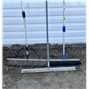 Image 2 : Lot of push brooms & squeegee