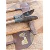 Image 2 : scraper , sledge hammer , post hole digger , shovel