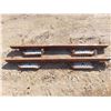 Image 1 : set of running boards 74" long