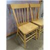 Image 2 : beautiful  handmade hardwood hutterite chairs
