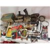 Image 1 : large box assorted hardware tools