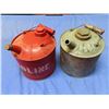 Image 1 : antique fuel cans