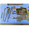 Image 2 : antique tools , vacuum , hinges , clippers , ect