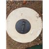 Image 1 : fibreglass septic collar lid 24" diameter