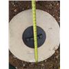 Image 2 : fibreglass septic collar lid 24" diameter