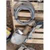 Image 1 : chain cable , trailer lift wheel , exhust resonator