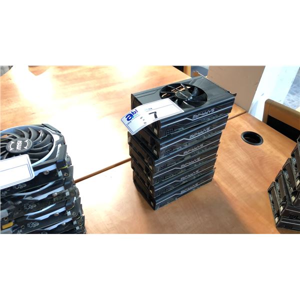 6 SAPPHIRE RADEON RX570 ITX GPU'S