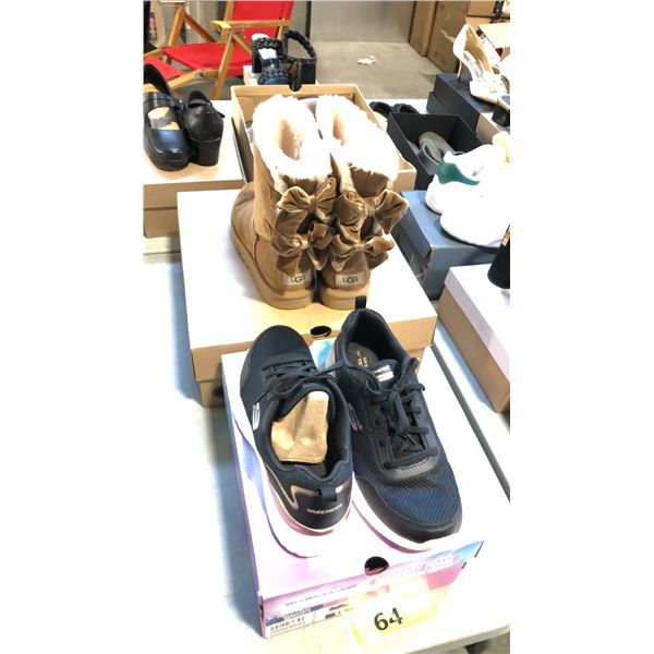 SKECHERS AND UGG SIZE 9 WOMEN'S SHOES