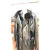 Image 2 : ADROIT ATELIER BLACK FAUX FUR COLLAR WOMEN'S COAT SIZE S/P