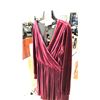 Image 2 : TOMMY HILFIGER MAROON DRESS SIZE 4 - ZIPPER ISSUE