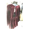 Image 3 : TOMMY HILFIGER MAROON DRESS SIZE 4 - ZIPPER ISSUE