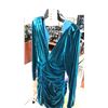 Image 2 : VINCE CAMUTO BLUE GREEN DRESS SIZE 6