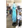 Image 3 : 3 WESTINGHOUSE STAND FANS AND LIGHT BLUE PATIO UMBRELLA