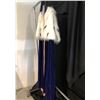 Image 2 : BLUE AND WHITE REGAL KING ROBE COSTUME, DAILY RENTAL $100.00