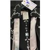 Image 3 : BLACK/SILVER ELVIS COSTUME WITH BEADED DETAILS, DAILY RENTAL $115.00