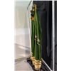 Image 2 : GREEN/GOLD 1300'S STYLE COSTUME, DAILY RENTAL $75.00