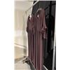 Image 2 : 2 BURGUNDY VINTAGE DRESSES, DAILY RENTAL $75.00