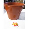 Image 1 : Reddish Brown Flower Pots X 2