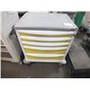 Image 1 : 5 Drawer Storage Cart On Wheels