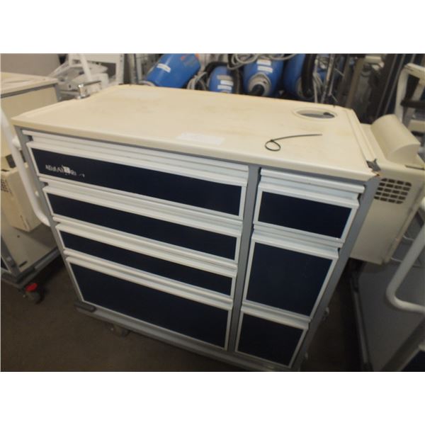 7 Drawer Storage Cart On wheels w/key