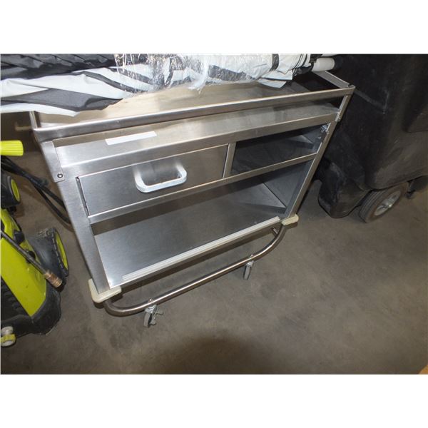 Stainless Steel Cart On Wheels
