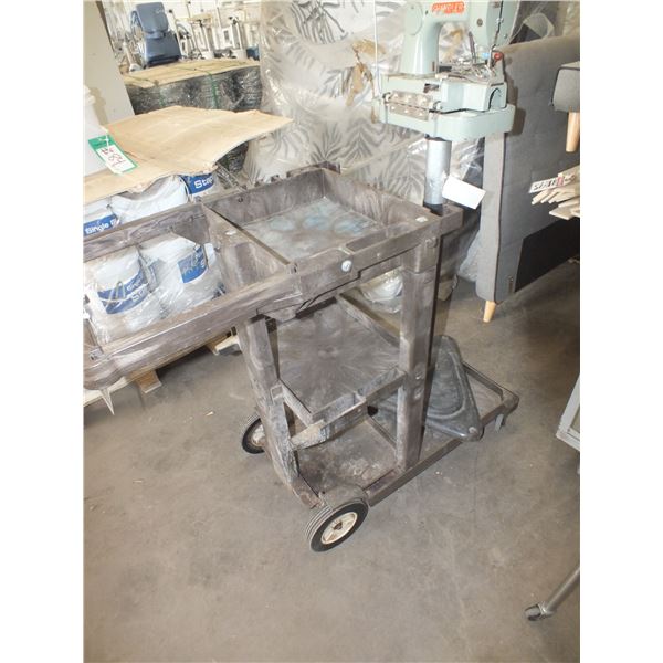 Janitorial Cart & Chandler Sewing Machine