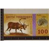 Image 1 : 2017 ARCTIC TERRITORIES 100 POLAR DOLLARS CRISP