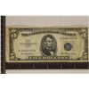 Image 1 : 1953 US $5 SILVER CERTIFICATE BLUE SEAL