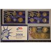 Image 1 : 2008 US PROOF SET (WITH BOX) 14 PIECES