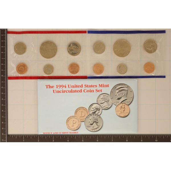 1994 US MINT SET (UNC) P/D (WITH ENVELOPE)