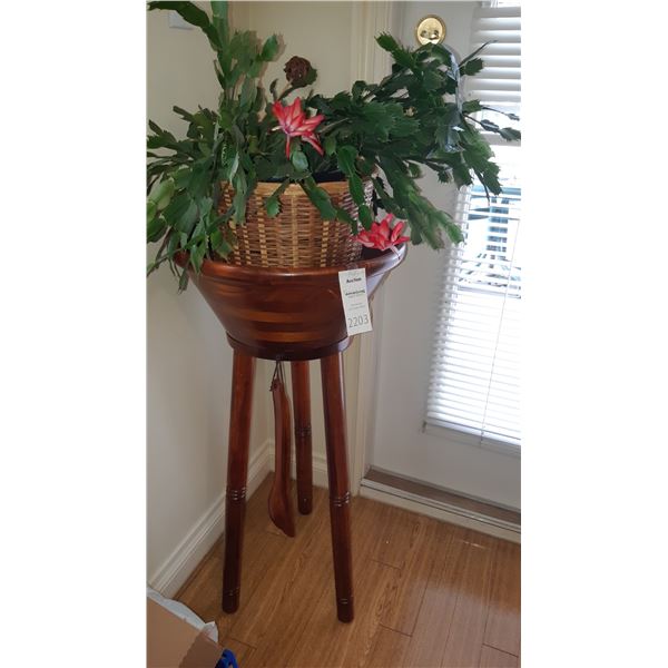 Salad bowl On Stand  B