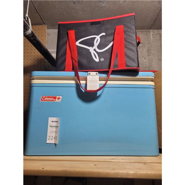 Vintage Coleman Cooler A