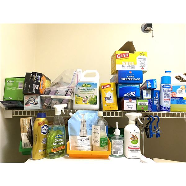 Food Storage Bags & Cleaning B