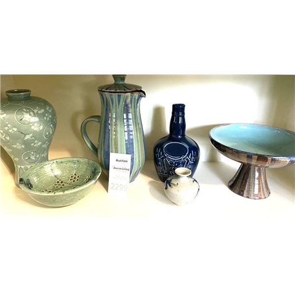 Chinese Vase 12" & More A