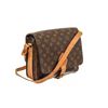 Image 2 : Louis Vuitton Brown Monogram Leather Cartouchiere GM Shoulder Bag