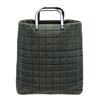 Image 1 : Chanel Blue Denim Flat Quilted Tote Bag