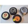 Image 1 : Vintage hockey pucks