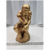 Image 2 : Large plaster "Thinking Man" figure - 11.5"H