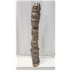 Image 5 : Solid wood, African totem figurines - 20"H