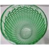 Image 5 : 2 Blown glass bowls - Green and blue & Green glass vase