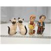 Image 1 : Porcelain figures - 2 cats & 2 Hilda Thom figurines