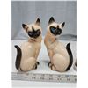 Image 3 : Porcelain figures - 2 cats & 2 Hilda Thom figurines