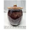 Image 3 : Brown porcelain cookie jar