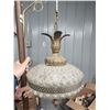 Image 5 : Floor-to-ceiling, vintage hanging glass lamp