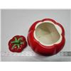 Image 3 : Tomato porcelain cookie jar