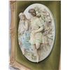 Image 3 : Vintage framed porcelain figures 3D picture - 17"x21"H