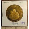 Image 1 : Thoiry, France Zoo medal with Chateau/Museum/Garden reverse. BU.