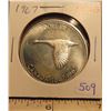 Image 1 : 1967 Canadian Silver Dollar. Canada Goose. One year type. MS-63. Lustrous.